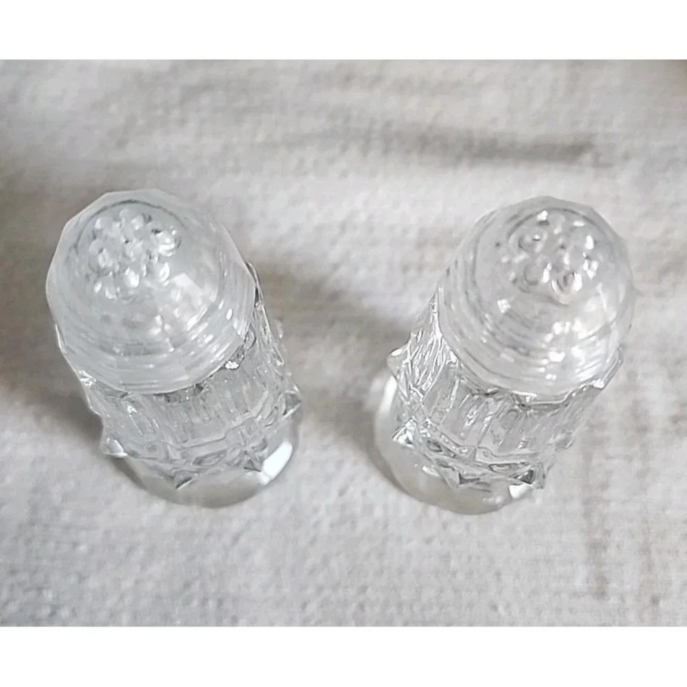 Eales Of Sheffield Cut Glass 4 Bottle Condiment Cruet Caddy Silver Plated VTG